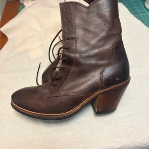 Miss L Fire sz39 Brown Leather Ankle Boots